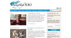 Desktop Screenshot of flyinghighsolo.com