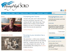 Tablet Screenshot of flyinghighsolo.com